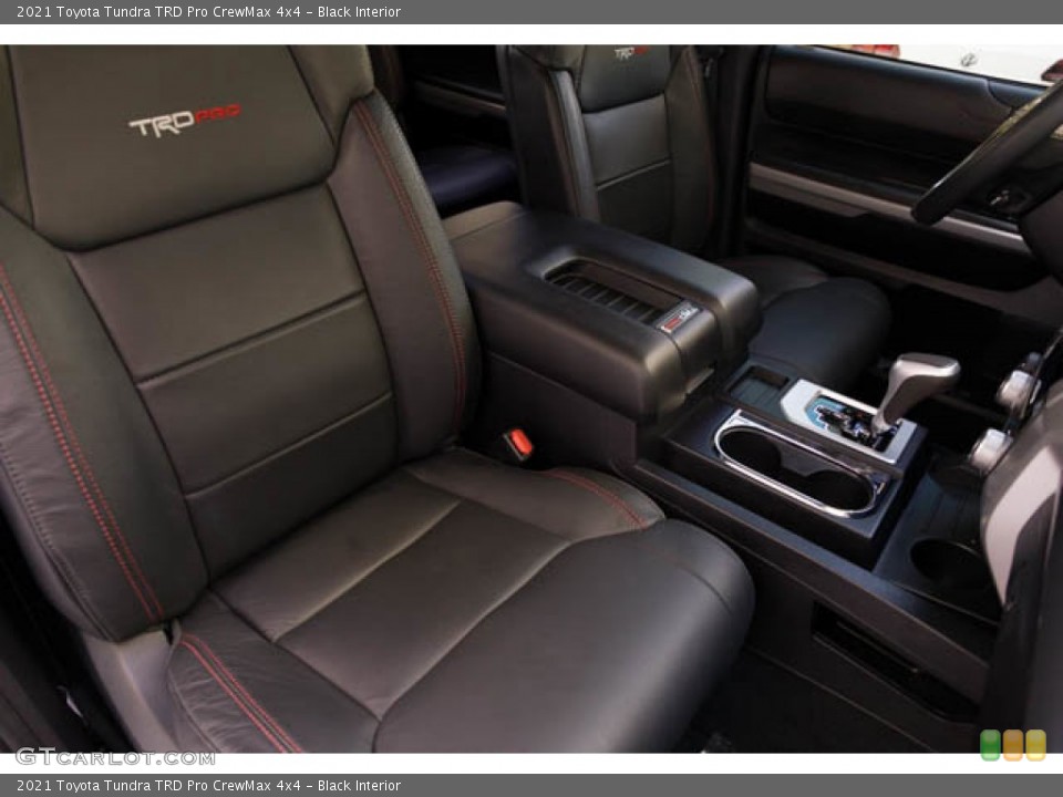 Black Interior Front Seat for the 2021 Toyota Tundra TRD Pro CrewMax 4x4 #145100028