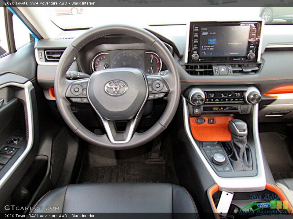 Black Interior Dashboard for the 2020 Toyota RAV4 Adventure AWD #145100373