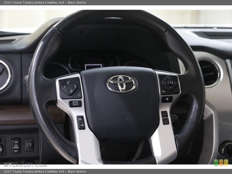 Black Interior Steering Wheel for the 2020 Toyota Tundra Limited CrewMax 4x4 #145100987