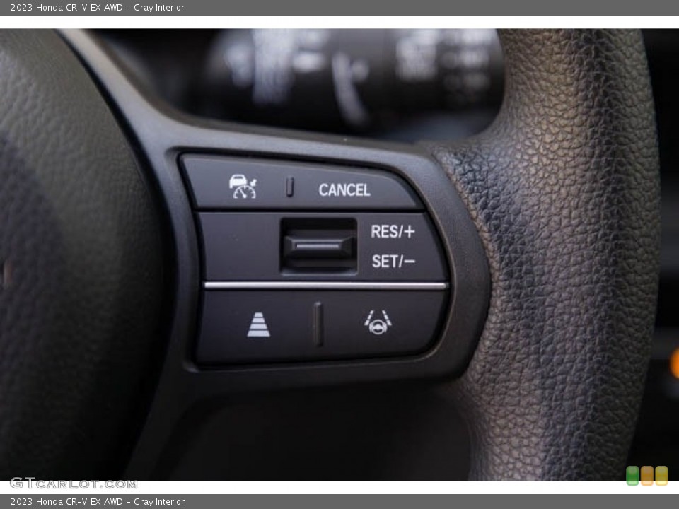 Gray Interior Steering Wheel for the 2023 Honda CR-V EX AWD #145101296