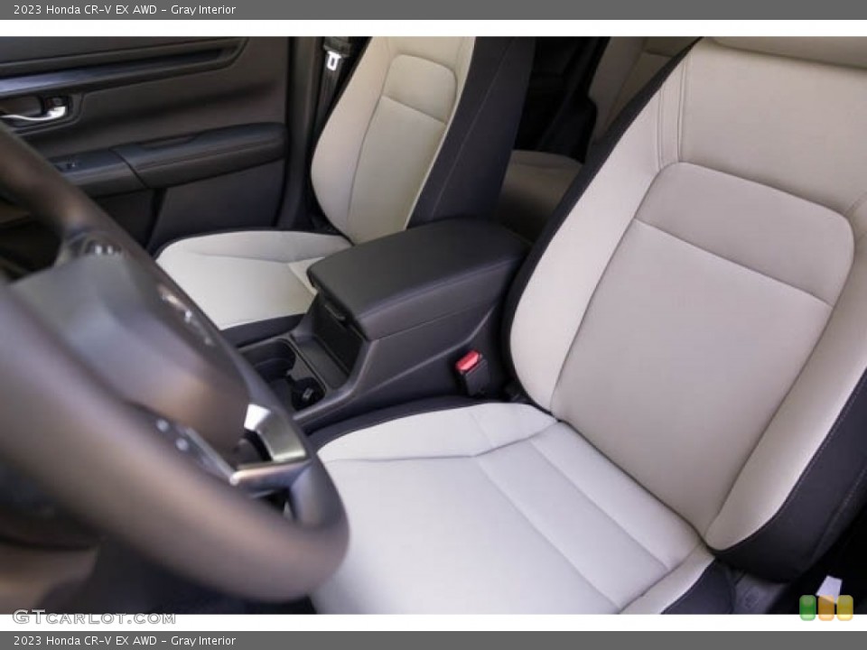 Gray Interior Front Seat for the 2023 Honda CR-V EX AWD #145101374
