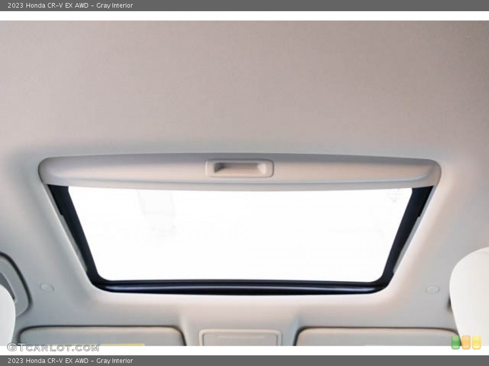 Gray Interior Sunroof for the 2023 Honda CR-V EX AWD #145101395