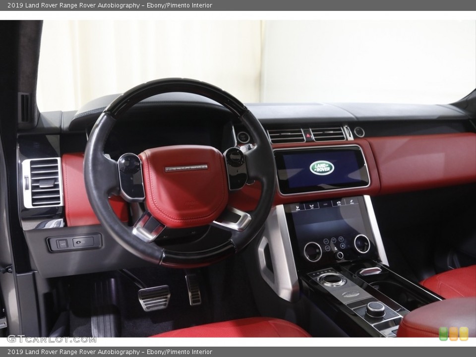 Ebony/Pimento Interior Dashboard for the 2019 Land Rover Range Rover Autobiography #145101476