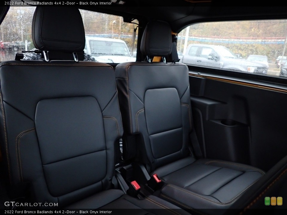 Black Onyx Interior Rear Seat for the 2022 Ford Bronco Badlands 4x4 2-Door #145101551