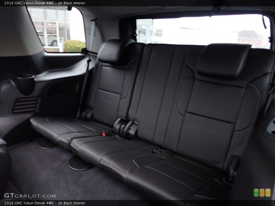 Jet Black Interior Rear Seat for the 2019 GMC Yukon Denali 4WD #145104218