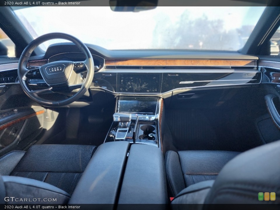 Black Interior Photo for the 2020 Audi A8 L 4.0T quattro #145104281