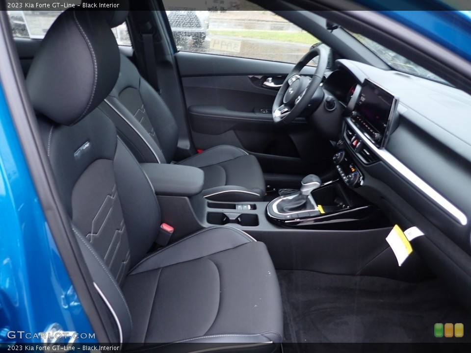 Black Interior Front Seat for the 2023 Kia Forte GT-Line #145105565