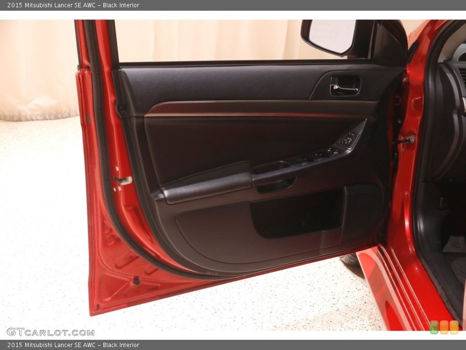 Black Interior Door Panel for the 2015 Mitsubishi Lancer SE AWC #145106531