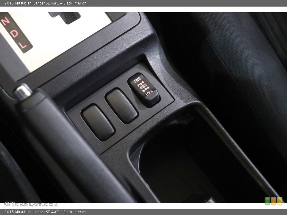 Black Interior Controls for the 2015 Mitsubishi Lancer SE AWC #145106669