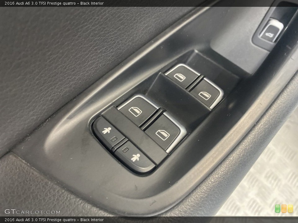 Black Interior Controls for the 2016 Audi A6 3.0 TFSI Prestige quattro #145107065