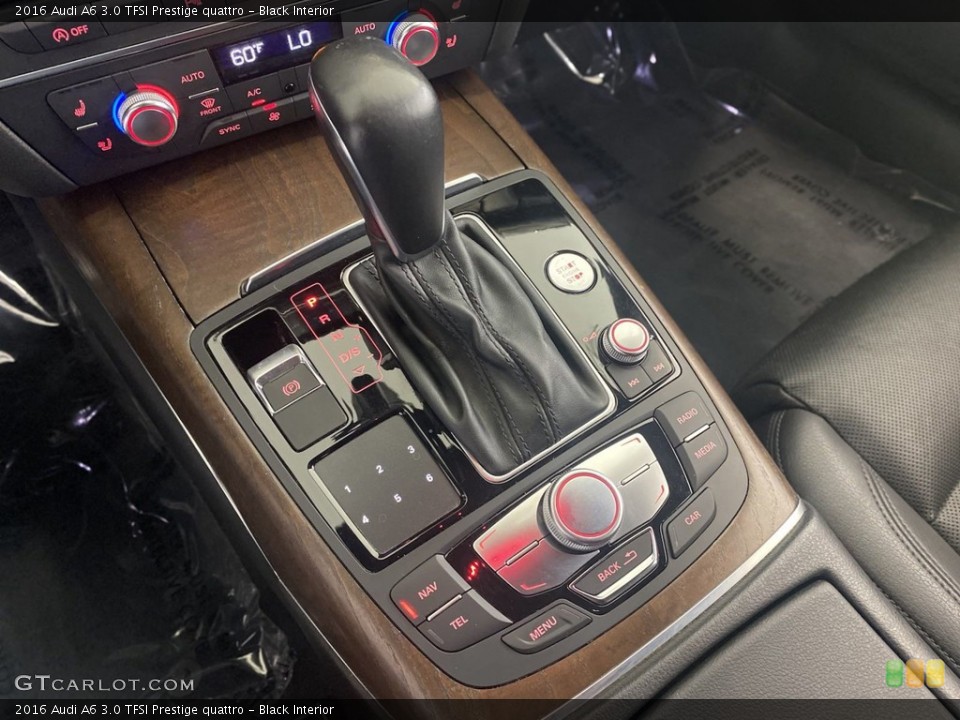 Black Interior Transmission for the 2016 Audi A6 3.0 TFSI Prestige quattro #145107251