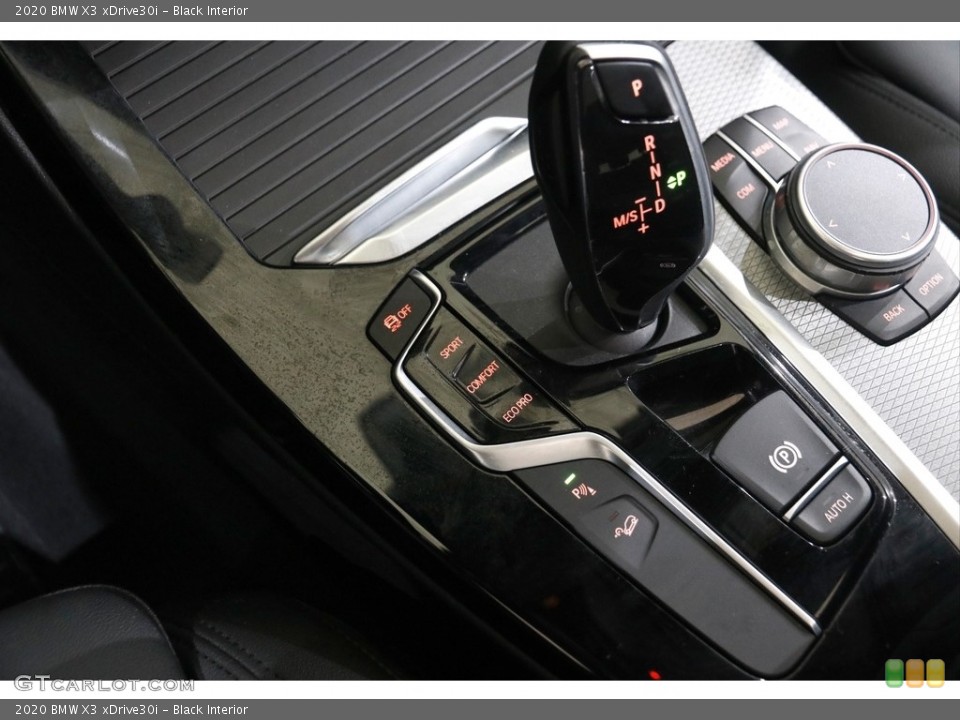 Black Interior Transmission for the 2020 BMW X3 xDrive30i #145107305