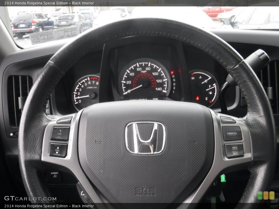 Black Interior Steering Wheel for the 2014 Honda Ridgeline Special Edition #145107428