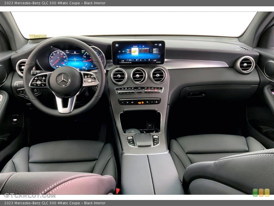 Black Interior Dashboard for the 2023 Mercedes-Benz GLC 300 4Matic Coupe #145109614