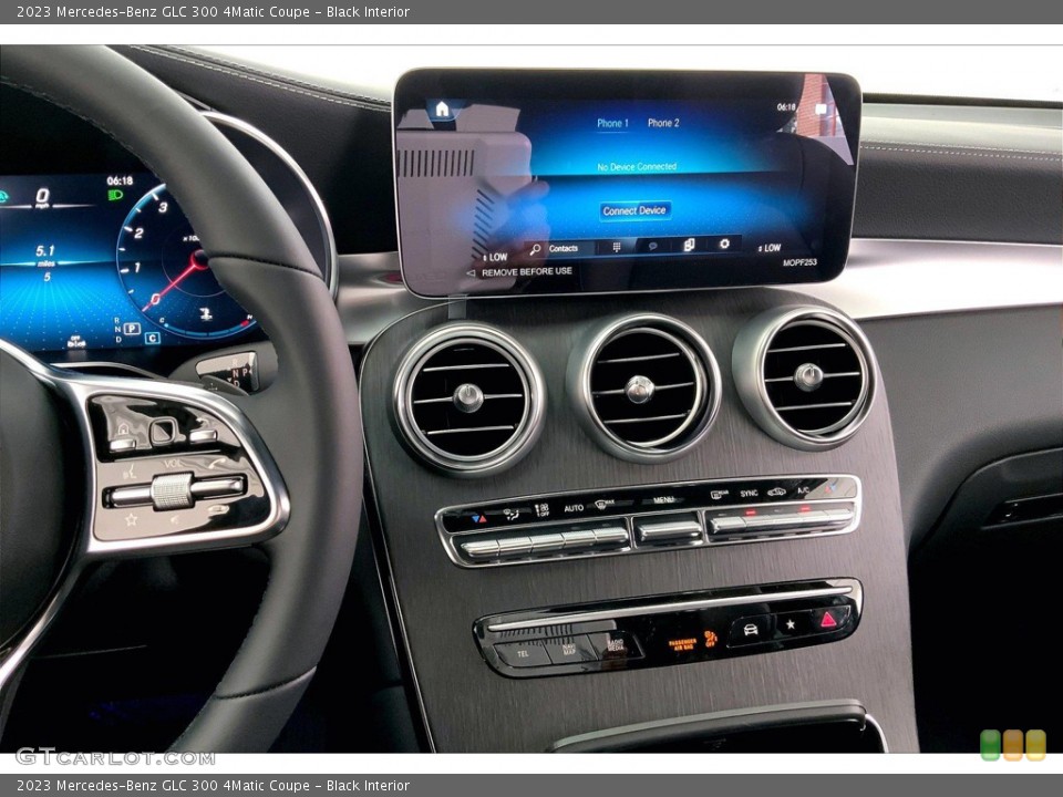 Black Interior Controls for the 2023 Mercedes-Benz GLC 300 4Matic Coupe #145109635