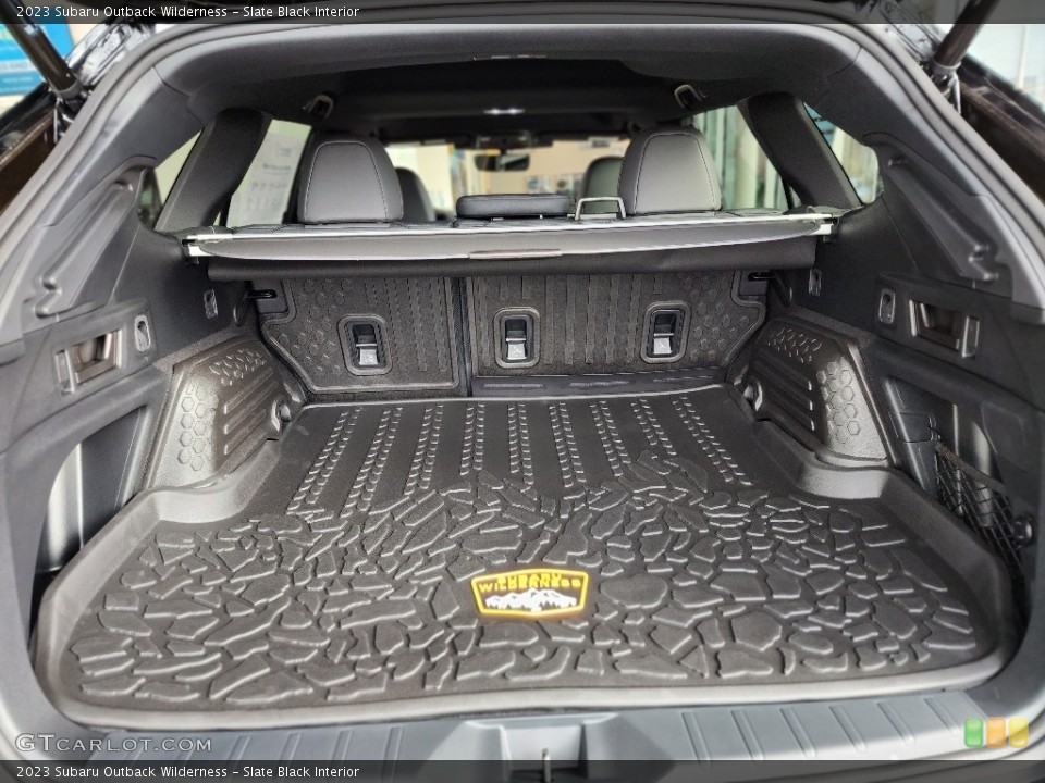 Slate Black Interior Trunk for the 2023 Subaru Outback Wilderness #145110952