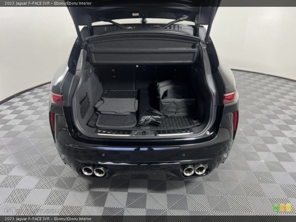 Ebony/Ebony Interior Trunk for the 2023 Jaguar F-PACE SVR #145112197
