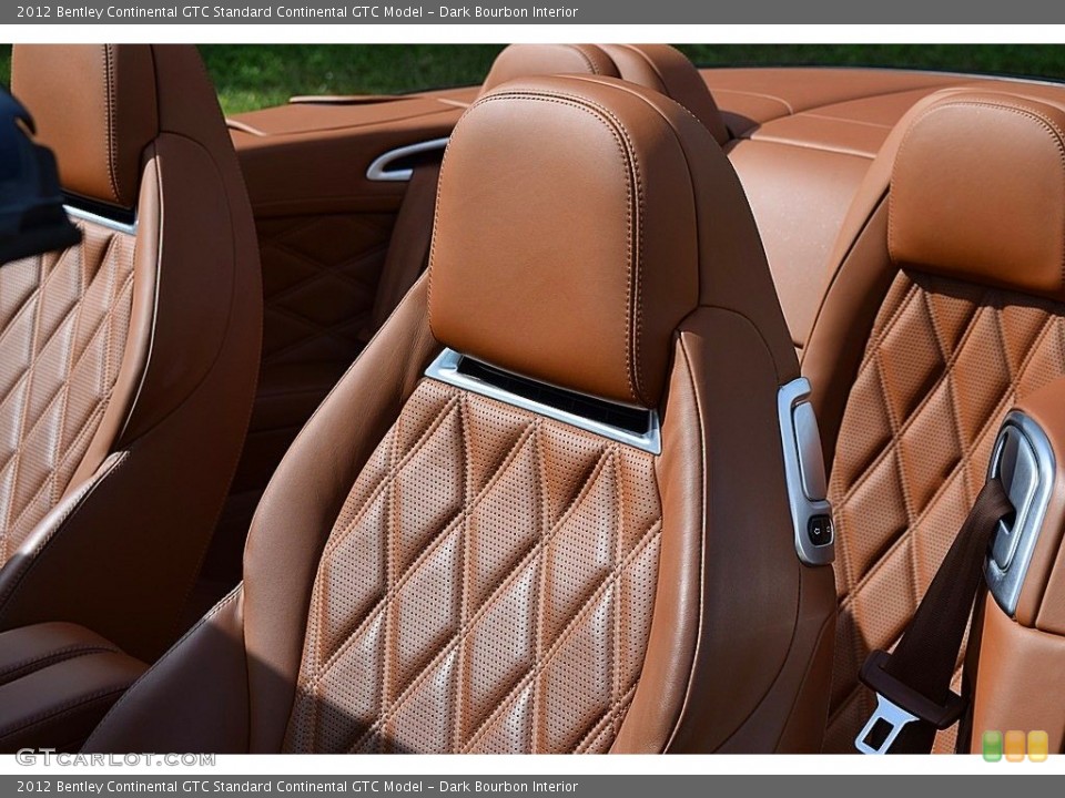 Dark Bourbon Interior Front Seat for the 2012 Bentley Continental GTC  #145115765