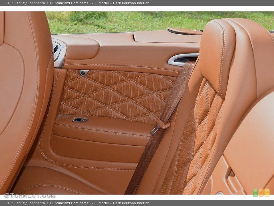 Dark Bourbon Interior Rear Seat for the 2012 Bentley Continental GTC  #145115868