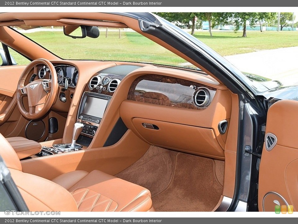 Dark Bourbon Interior Dashboard for the 2012 Bentley Continental GTC  #145116042
