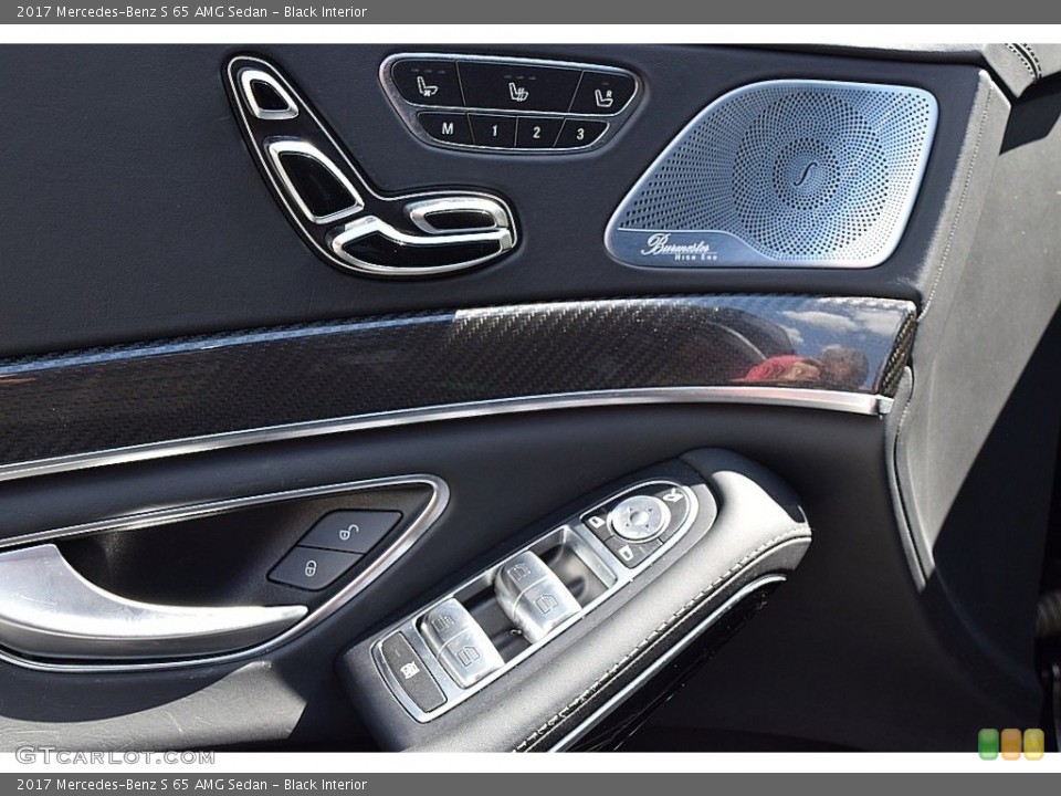 Black Interior Controls for the 2017 Mercedes-Benz S 65 AMG Sedan #145116669