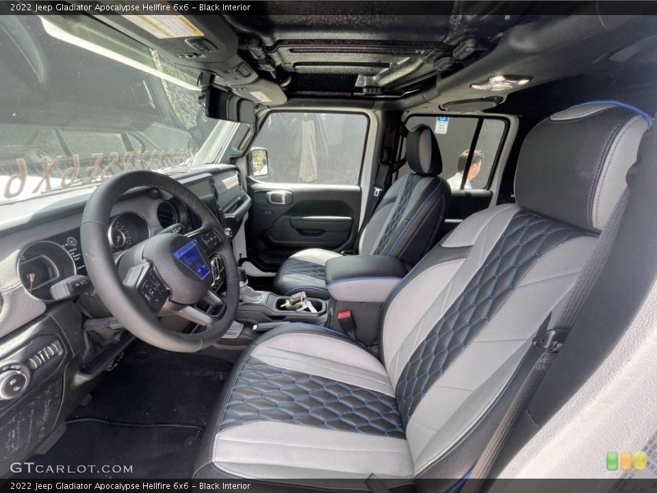 Black Interior Photo for the 2022 Jeep Gladiator Apocalypse Hellfire 6x6 #145116681