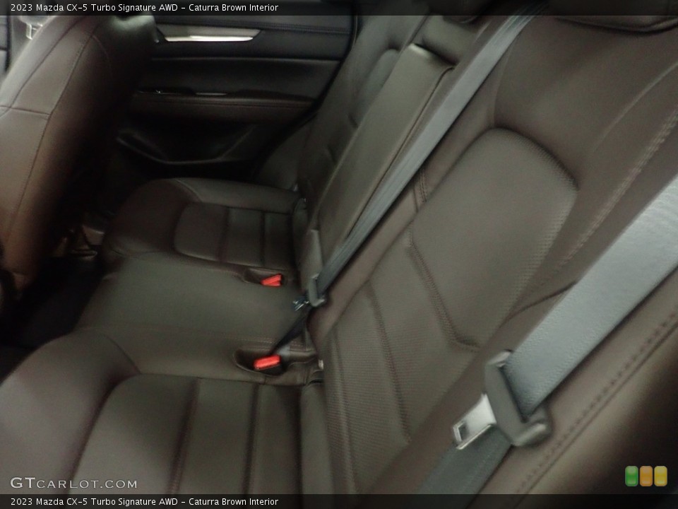 Caturra Brown Interior Rear Seat for the 2023 Mazda CX-5 Turbo Signature AWD #145121544