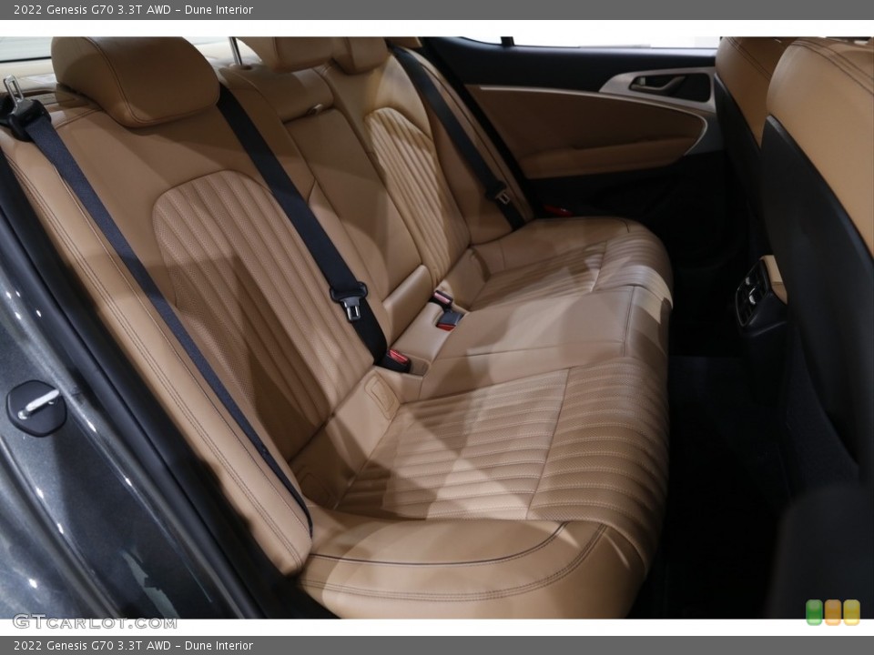 Dune Interior Rear Seat for the 2022 Genesis G70 3.3T AWD #145121565