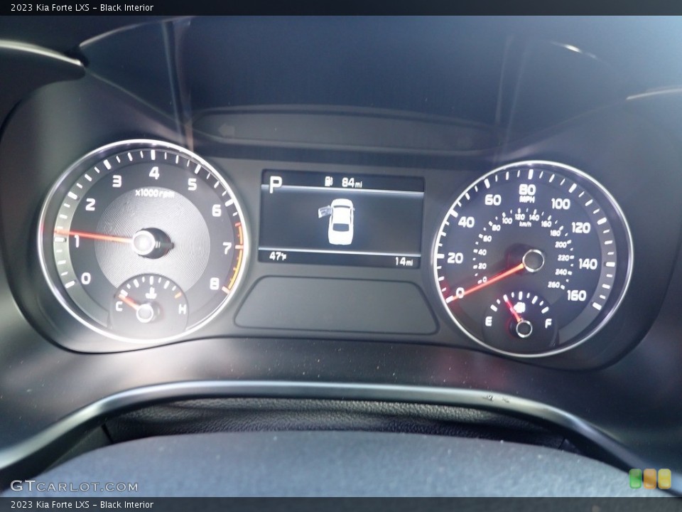 Black Interior Gauges for the 2023 Kia Forte LXS #145121583
