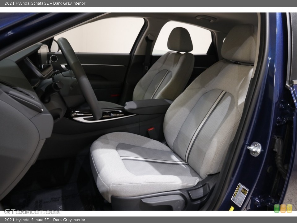 Dark Gray Interior Front Seat for the 2021 Hyundai Sonata SE #145121784