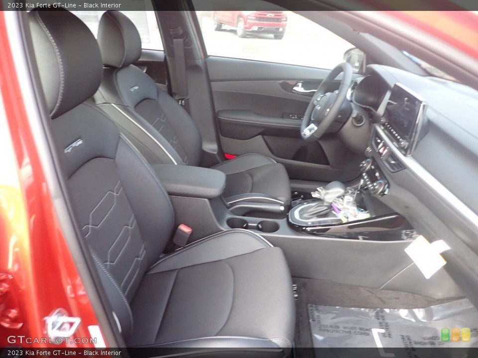 Black Interior Front Seat for the 2023 Kia Forte GT-Line #145121973
