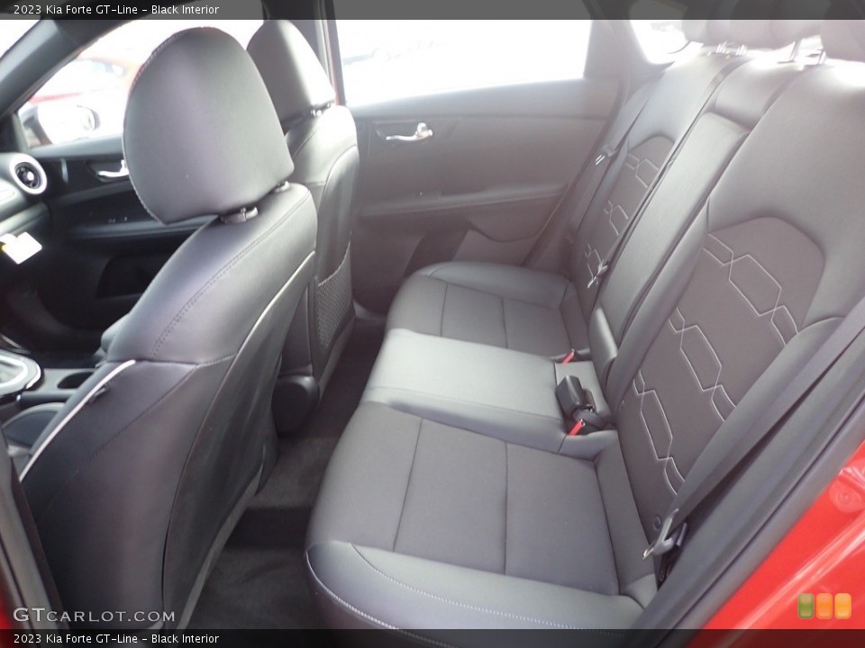 Black Interior Rear Seat for the 2023 Kia Forte GT-Line #145122003