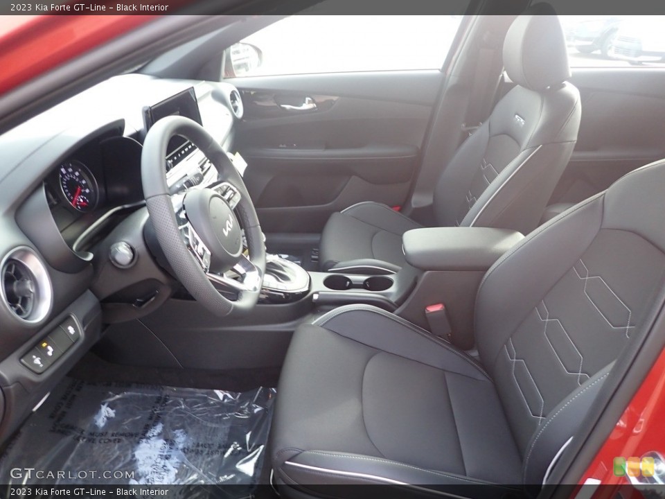 Black Interior Photo for the 2023 Kia Forte GT-Line #145122048