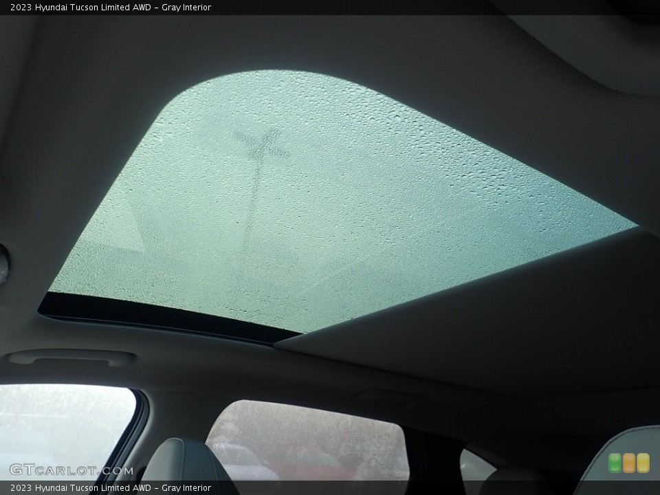 Gray Interior Sunroof for the 2023 Hyundai Tucson Limited AWD #145123089