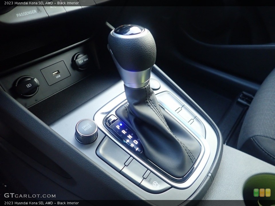 Black Interior Transmission for the 2023 Hyundai Kona SEL AWD #145124046