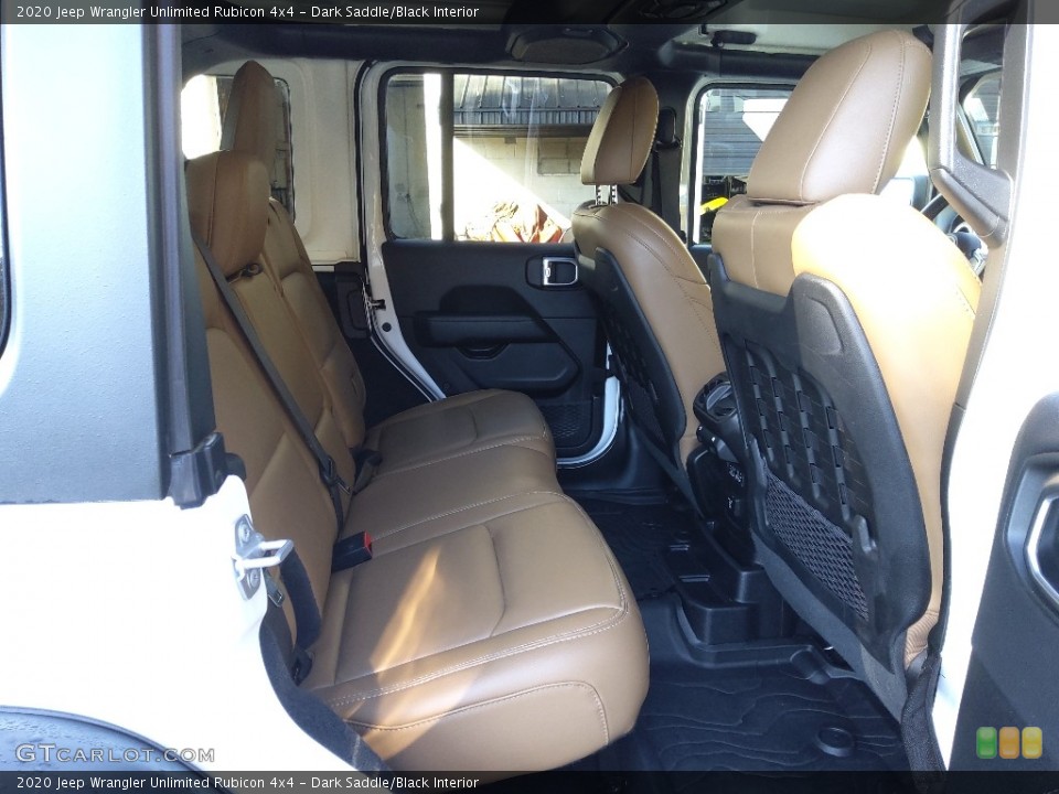 Dark Saddle/Black Interior Rear Seat for the 2020 Jeep Wrangler Unlimited Rubicon 4x4 #145124814