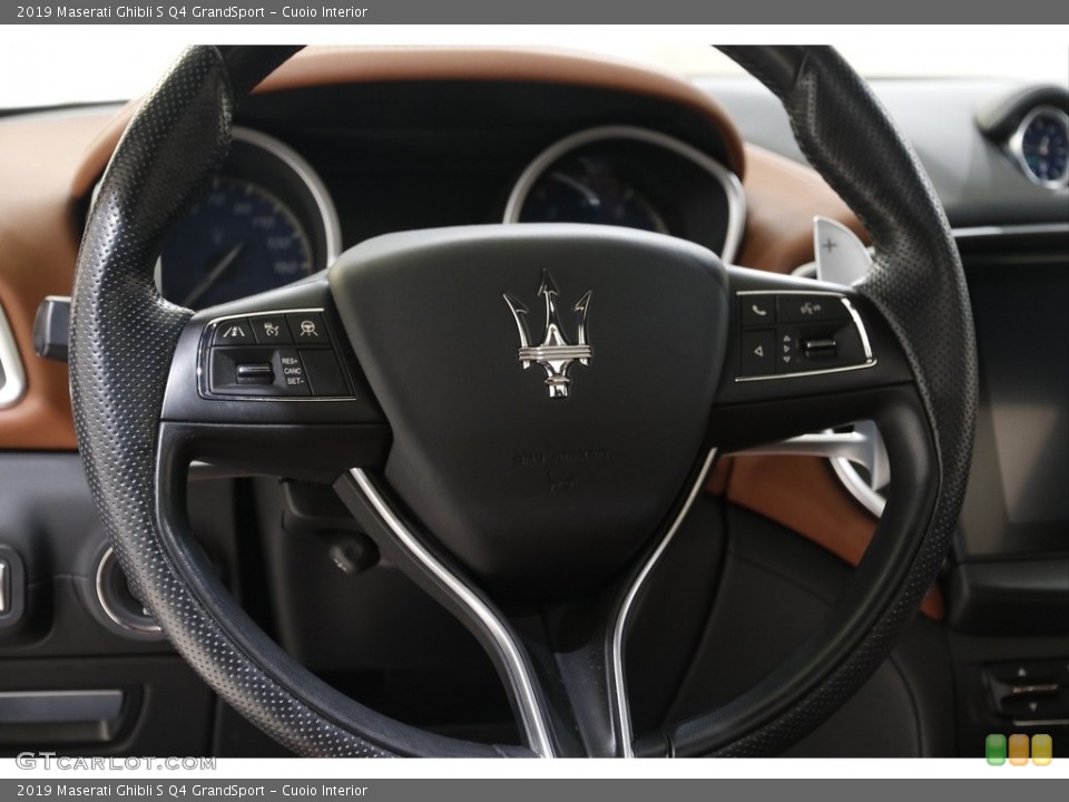 Cuoio Interior Steering Wheel for the 2019 Maserati Ghibli S Q4 GrandSport #145125750