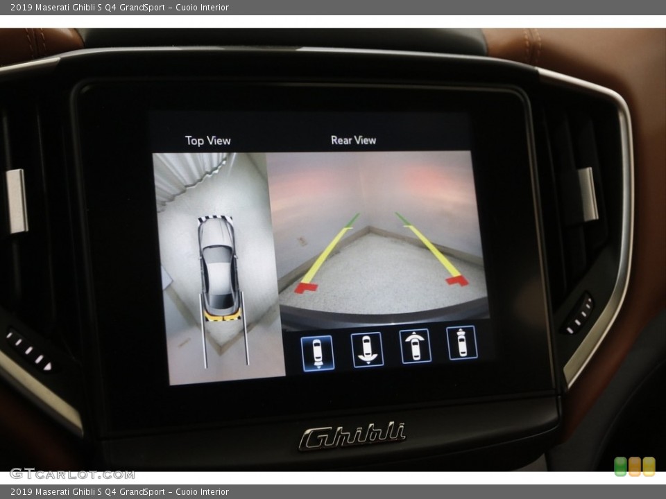 Cuoio Interior Controls for the 2019 Maserati Ghibli S Q4 GrandSport #145125900