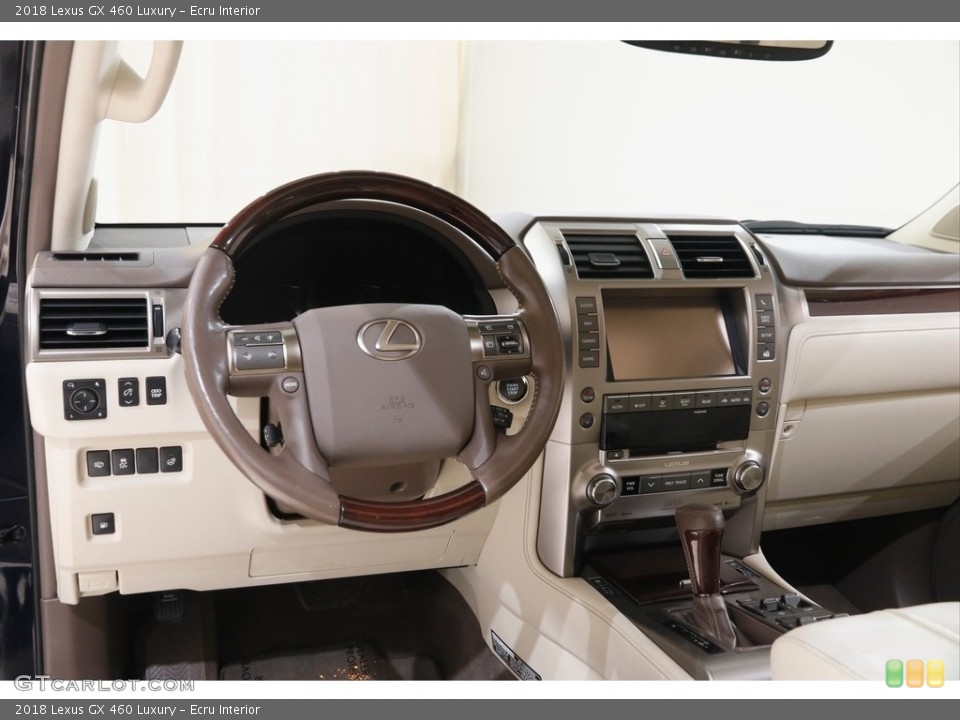 Ecru Interior Dashboard for the 2018 Lexus GX 460 Luxury #145126548