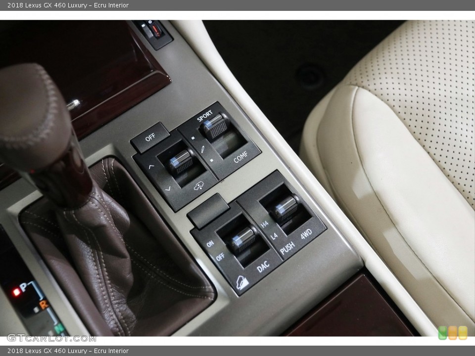 Ecru Interior Controls for the 2018 Lexus GX 460 Luxury #145126746