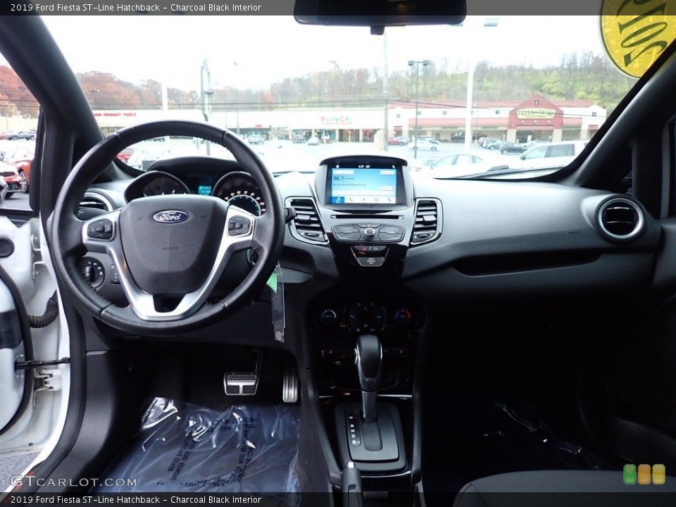 Charcoal Black Interior Dashboard for the 2019 Ford Fiesta ST-Line Hatchback #145128864