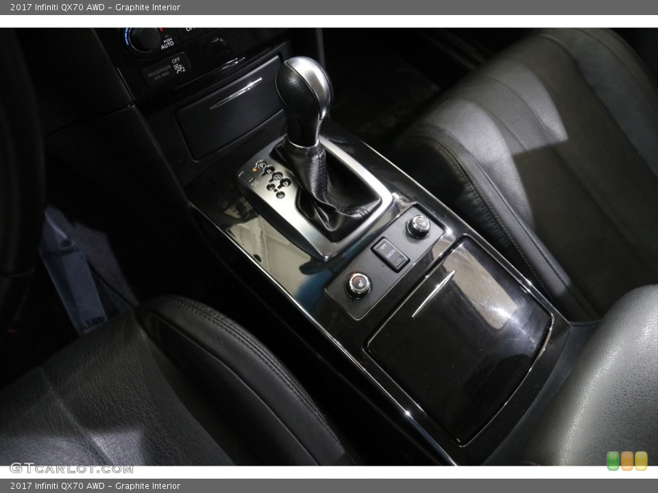 Graphite Interior Transmission for the 2017 Infiniti QX70 AWD #145130286