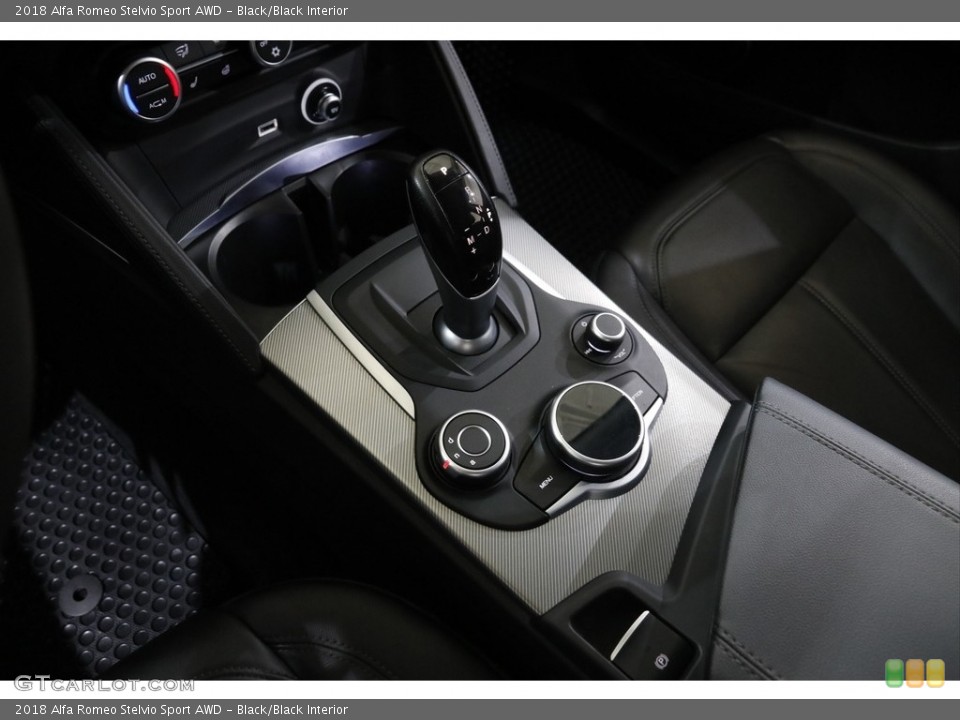 Black/Black Interior Transmission for the 2018 Alfa Romeo Stelvio Sport AWD #145130502