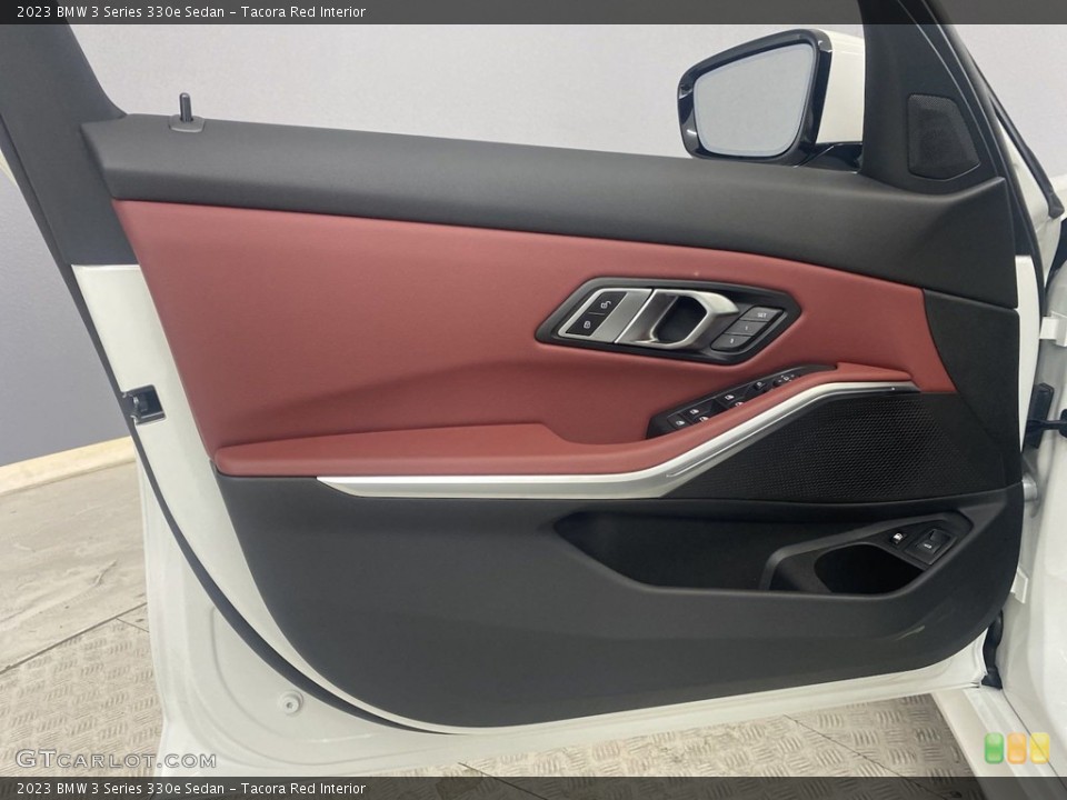Tacora Red Interior Door Panel for the 2023 BMW 3 Series 330e Sedan #145130935