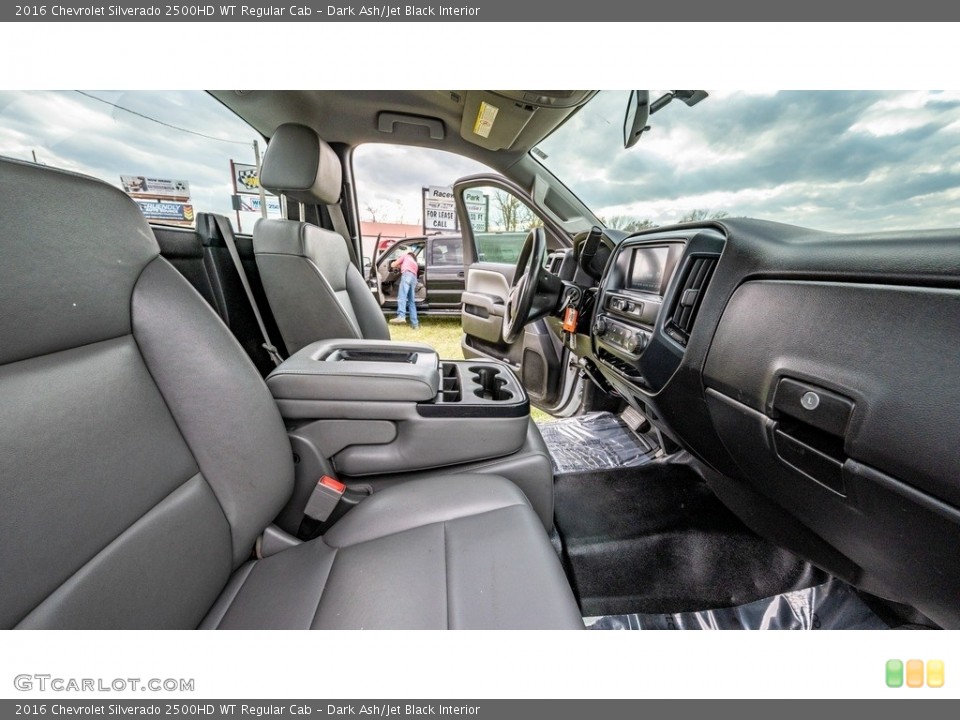 Dark Ash/Jet Black Interior Front Seat for the 2016 Chevrolet Silverado 2500HD WT Regular Cab #145132933