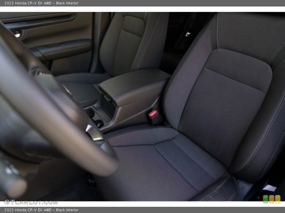 Black Interior Front Seat for the 2023 Honda CR-V EX AWD #145133276