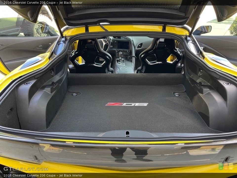 Jet Black Interior Trunk for the 2016 Chevrolet Corvette Z06 Coupe #145133594
