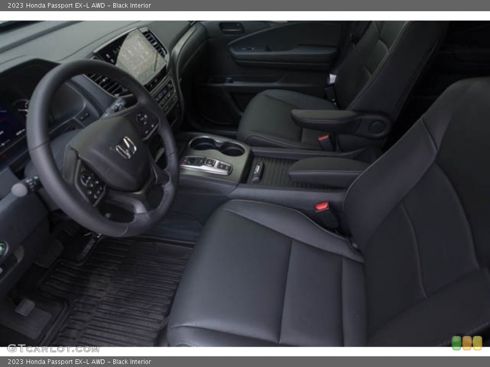 Black Interior Front Seat for the 2023 Honda Passport EX-L AWD #145134611
