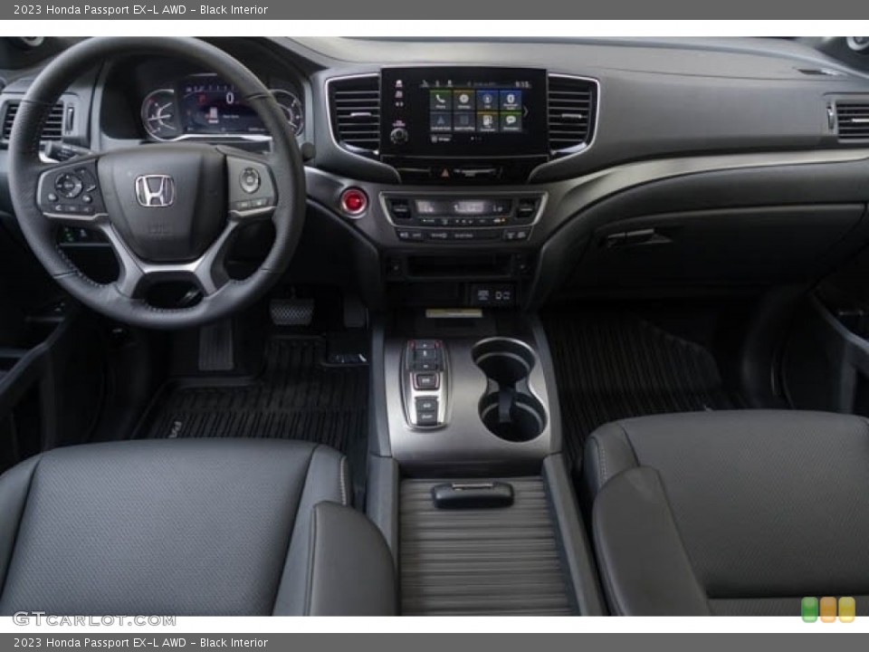 Black Interior Photo for the 2023 Honda Passport EX-L AWD #145134650