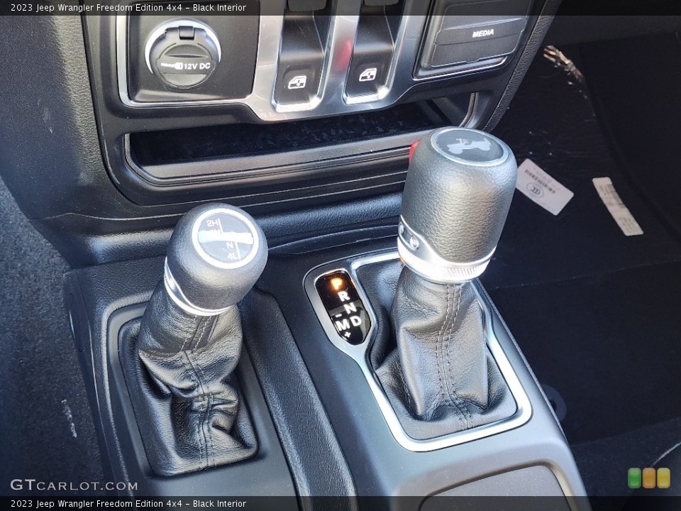 Black Interior Transmission for the 2023 Jeep Wrangler Freedom Edition 4x4 #145137939